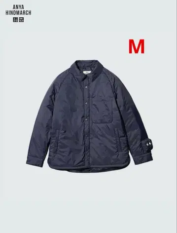 ANYA HINDMARCH x UNIQLO 퍼프 테크 셔츠 자켓 M