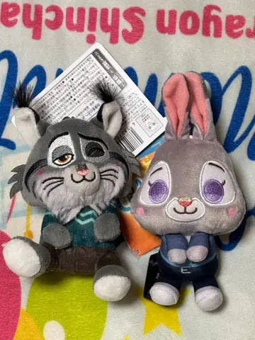 주토피아2 &you 마스코트 코텟토 펫탄 파우버트 주디