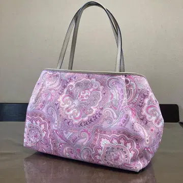 ETRO 에트로 페이즐리 토트백 핑크