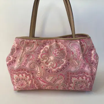 ETRO 에트로 페이즐리 토트백 핑크