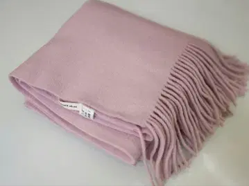 ASAUCE MELER 핑크 대형 스톨 일본제 울