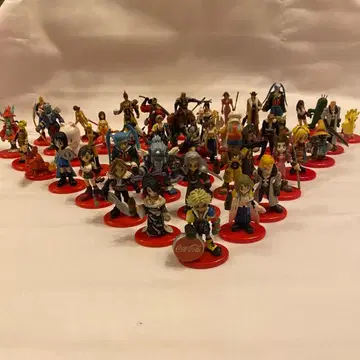 파이널 판타지 코카콜라 덤 피규어 43개 레트로