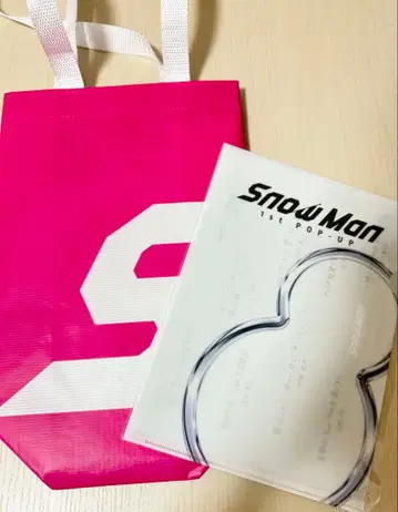 Snow Man 1st POP UP 토트백