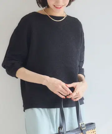 KATHARINE ROSS 샤리 듯 가벼운 테이프 풀오버