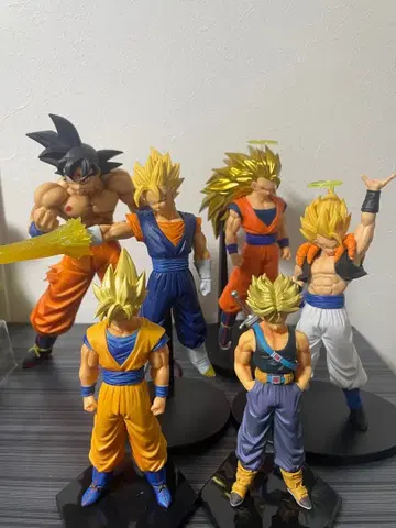 최종 가격 인하 드래곤볼 피규어 6체 세트 묶음 판매