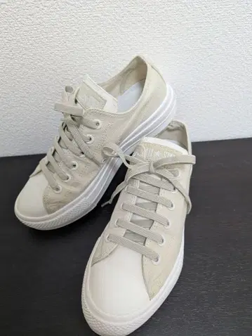 CONVERSE ALL STAR 베이지 스니커즈