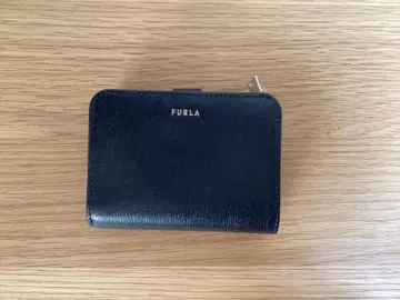 [ 미사용 새상품 ] FURLA 블랙 접이식 지갑