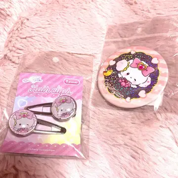 두근거림 전사 코기뮨 BIG 캔뱃지, 헤어핀