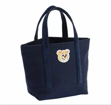 러브리 바이 페이러 올드 테디 토트백 새상품 네이비