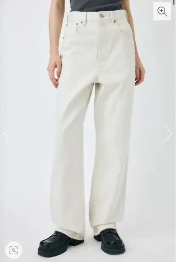 HW WHT LOOSE STRAIGHT 23inch