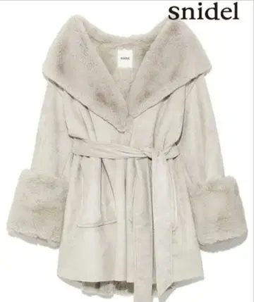 [ snidel ] 모즈 코트 프리 사이즈 새상품급