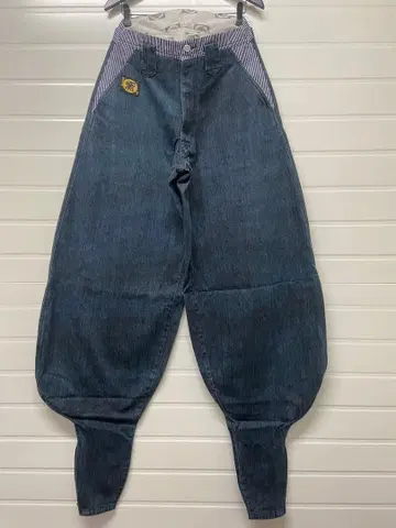 카세야마 토비 [초목 데님] 특별 제작품 B-2 남색 녹청