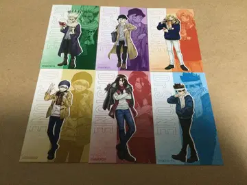 Dr.stone 겨울의 만남 특전 카드 6종 세트 유라쿠초 미사용