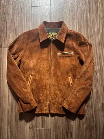 Y'2 LEATHER 와이투레더 TR-65 스웨이드 가죽 자켓