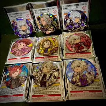 파이널 판타지14 FF14 캐릭터 캔뱃지 전종