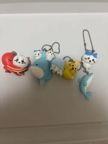 나가노 수족관 키링 치이카와, 토끼, 하치와레 키링