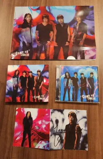 CNBLUE 'Come on' 사인 포함 클리어 파일