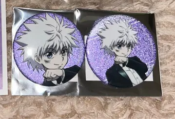 헌터헌터 애니메이트 캔뱃지 구매 혜택 캔뱃지 키루아 엽서