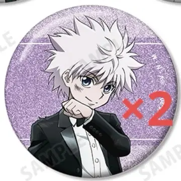 헌터헌터 애니메이트 캔뱃지 구매 혜택 캔뱃지 키루아 엽서