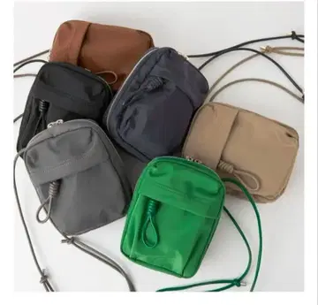 미사용 새상품 2WAY 멀티 mini 숄더백 발수 네이비