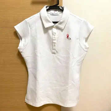 준앤로페 플레어 슬리브 피케 셔츠