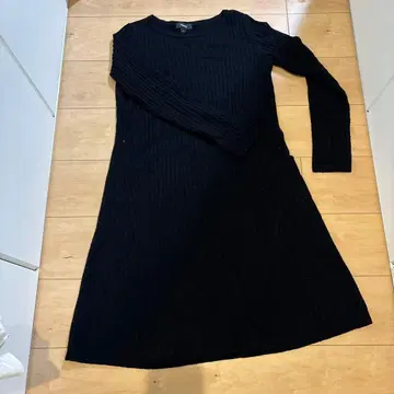 Theory 블랙 니트 원피스 S