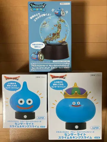 드래곤 퀘스트 슬라임 킹 슬라임 센서 라이트 워킹 피규어