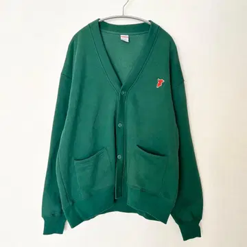 [ 새상품급 ] 가디건 속기모 L 치바 치바군 그린