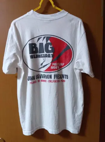 [ USA ] 선서프 T셔츠 빅 웨즈데이 사이즈 S