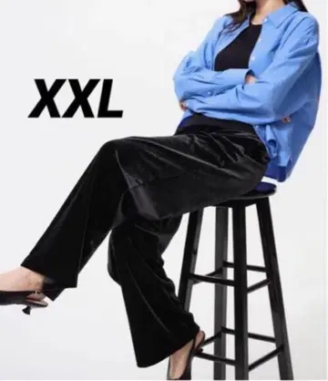 UNIQLO 소프트 벨로아 이지 팬츠 (기장 표시 사이즈) XXL