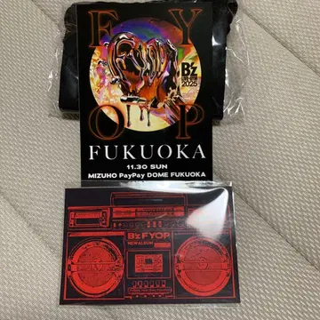 B'z LIVE-GYM 2025 -FYOP- 회장 한정판 스티커