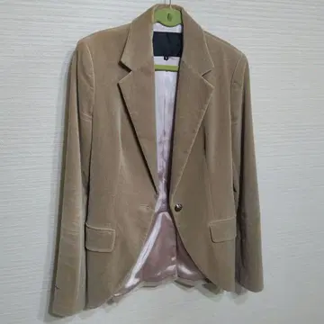 UNTITLED 베이지 테일러드 자켓