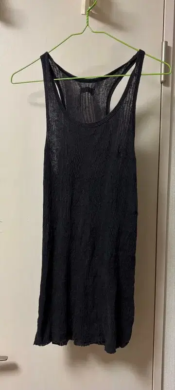 [ 단종품 ] if six was nine 탱크탑 1 블랙