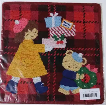 미개봉 새상품 파미리아 크리스마스 타월 손수건