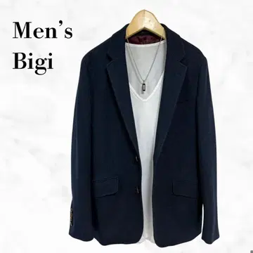 MEN'S BIGI 테일러드 자켓 심플 울 자켓