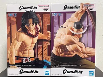 원피스 Grandista 에이스&에드워드 피규어 2체 세트