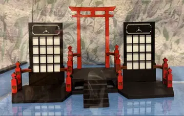 전뇌 목수 닌자 여우 받침대