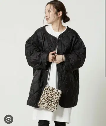 프릭스스토어 퀼팅 자켓 블랙 XS