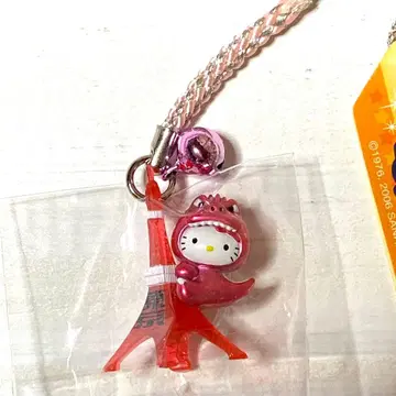 헬로키티 고토치키티 도쿄 타워 고질라 스트랩 산리오 레어