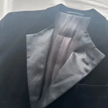 Paul Smith 블랙 벨로아 자켓