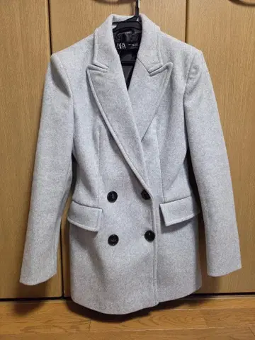 ZARA 그레이 코트 미사용 새상품