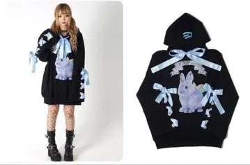 [ TRAVAS TOKYO ] 토끼 리본 후드티