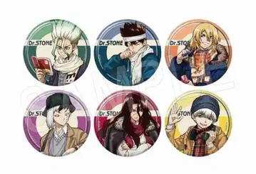 Dr.stone 트레이딩 캔뱃지 5개 미개봉 겨울의 만남
