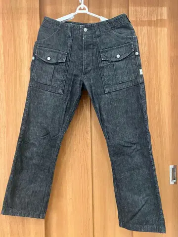 SASSAFRAS 블랙 데님 M 사이즈