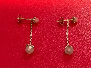 [백화점 구매] 테이크업 잉카 로즈 로즈쿼츠 귀걸이 (양쪽 귀용)