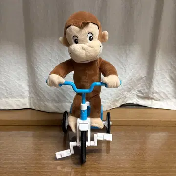 달리는! 오자루의 조지 삼륜차 봉제 인형