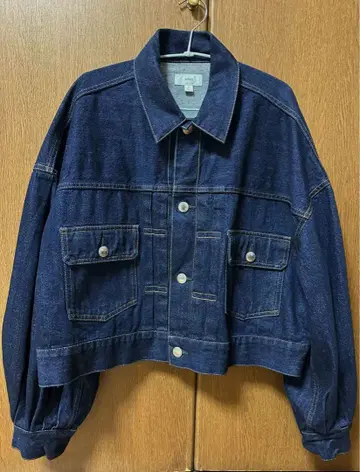 하이크 HYKE 데님 데님 자켓 벌룬 슬리브 벌룬