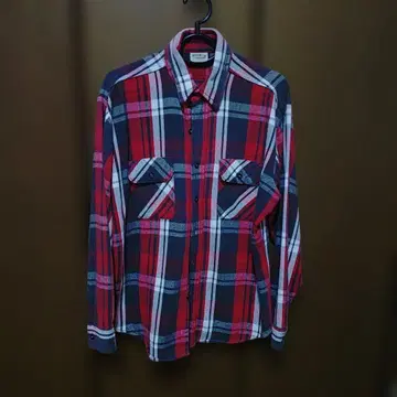 파이브 브라더 체크 무늬 플란넬 셔츠