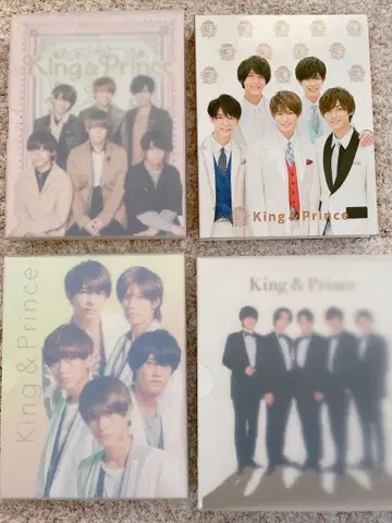 King & Prince 사진 앨범 4권 플레이크 씰 묶음 판매