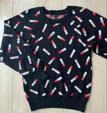 아르마니 익스체인지 립 패턴 니트